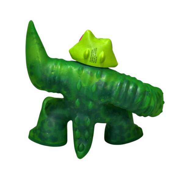 Heroes of Goo Jit Zu Green Gator Rock Jaw Stretchy Squishy Toy by Moose 4.5 Inch - Picture 4 of 7